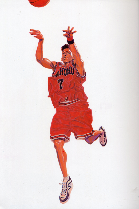 Otaku Gallery  / Art Books / Slam Dunk - Illustration Book / 005.jpg